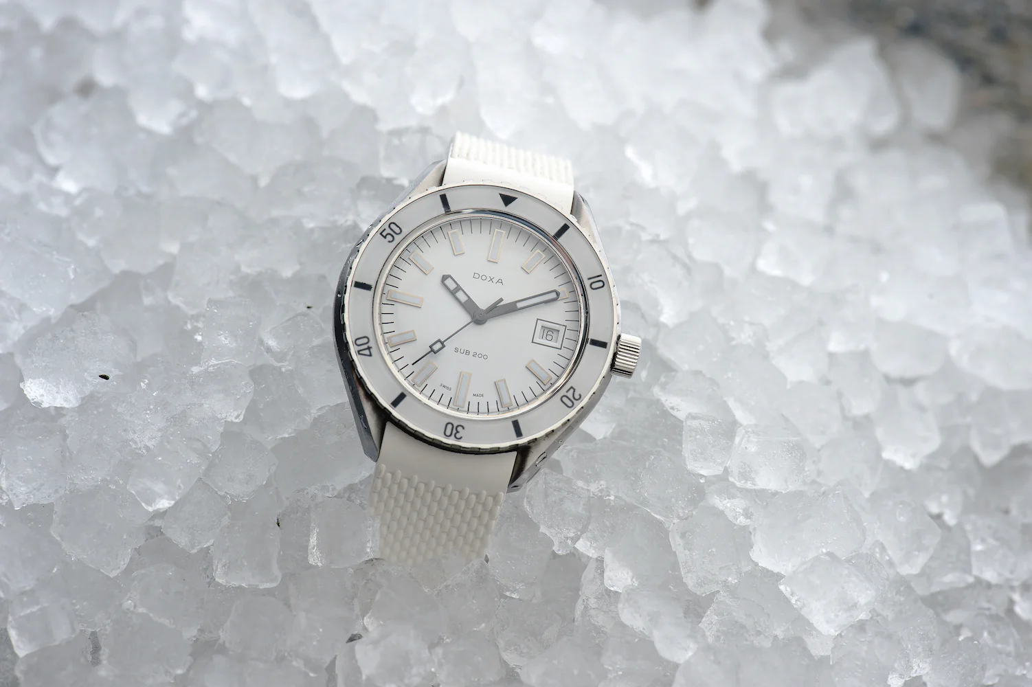 Doxa Sub 200 Whitepearl Watch - Image 6