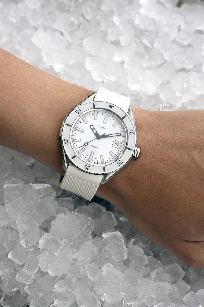 Doxa Sub 200 Whitepearl Watch - Image 8