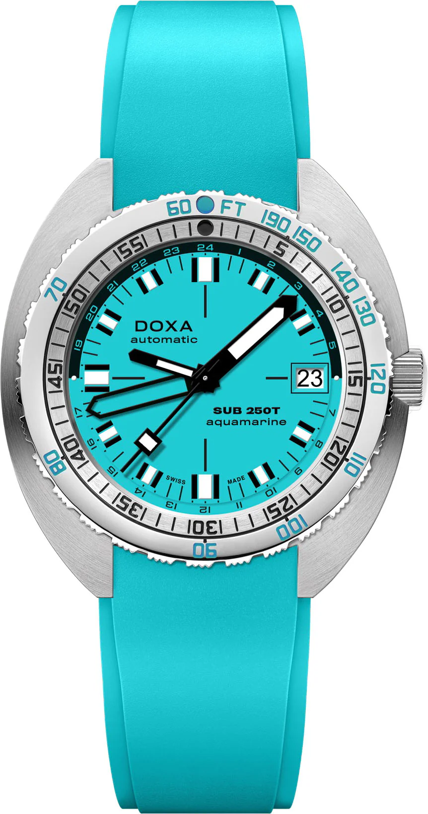 Doxa SUB 250T GMT Aquamarine Watch