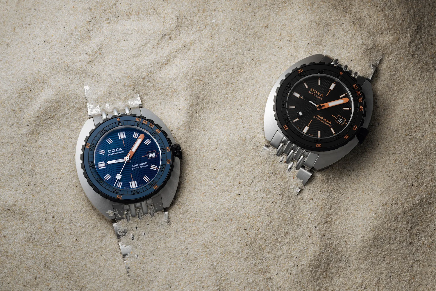 Doxa SUB 300 Beta Ceramic Steel Professional Bracelet Watch - Image 5