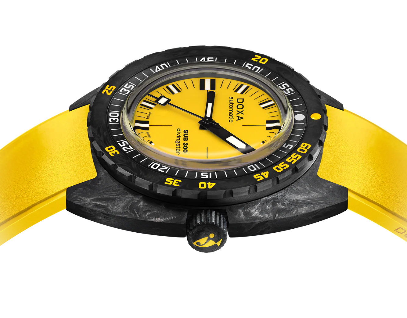 Doxa SUB 300 Carbon COSC Divingstar Rubber Watch - Image 3