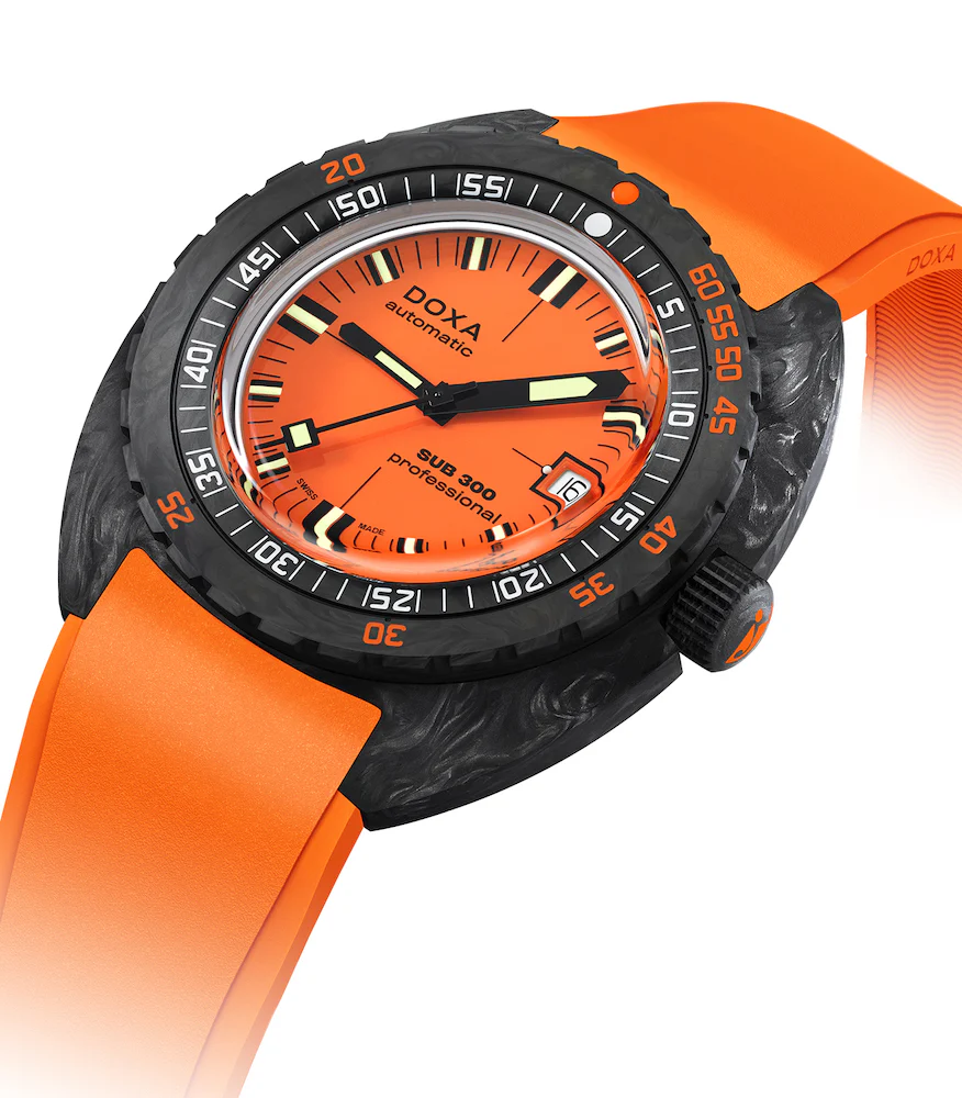 Doxa SUB 300 Carbon COSC Professional Rubber Watch - Image 2