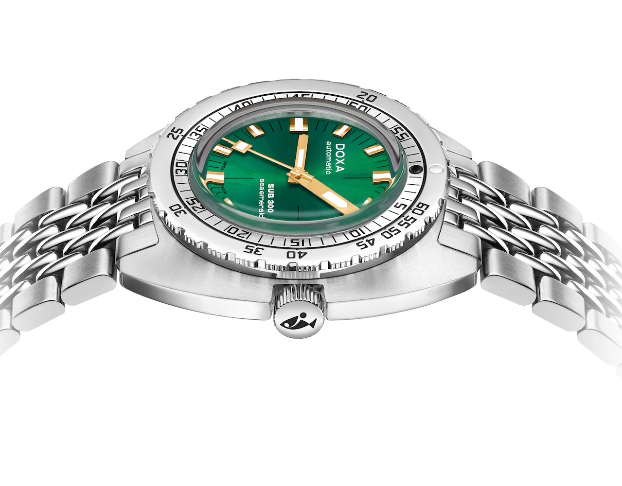 Doxa SUB 300 Sea Emerald Bracelet Watch - Image 3