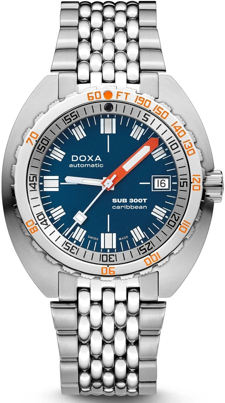 Doxa SUB 300T Caribbean Bracelet Watch