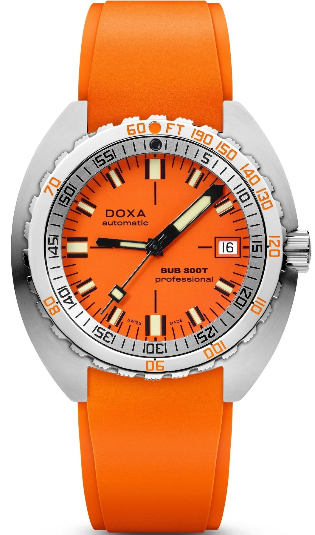 Doxa Sub 300T Professional Rubber Watch