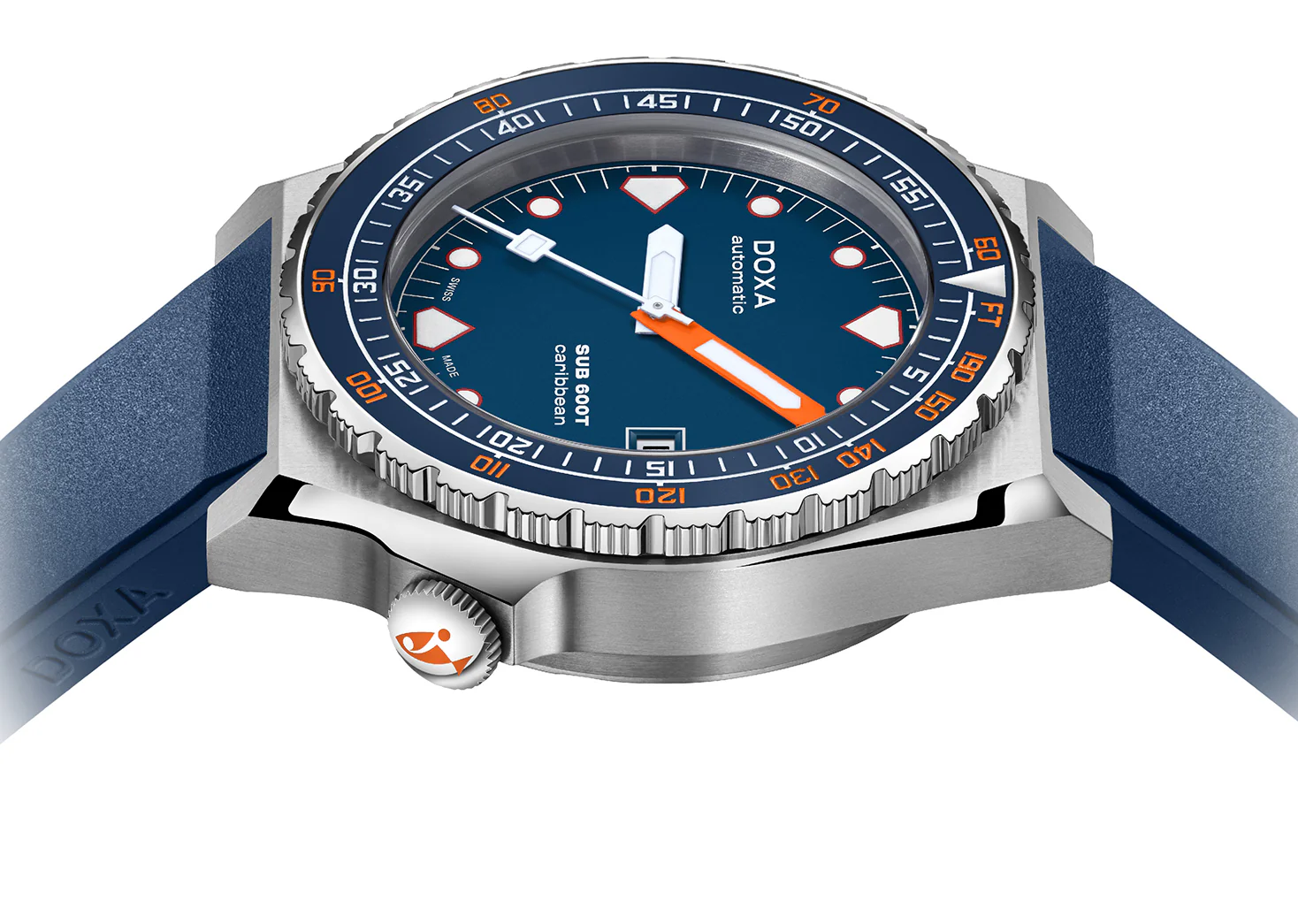 Doxa Watch SUB 600T Caribbean Rubber - Image 3
