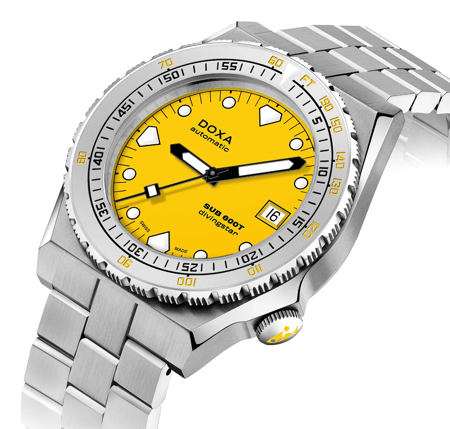 Doxa SUB 600T Divingstar Bracelet Watch - Image 2