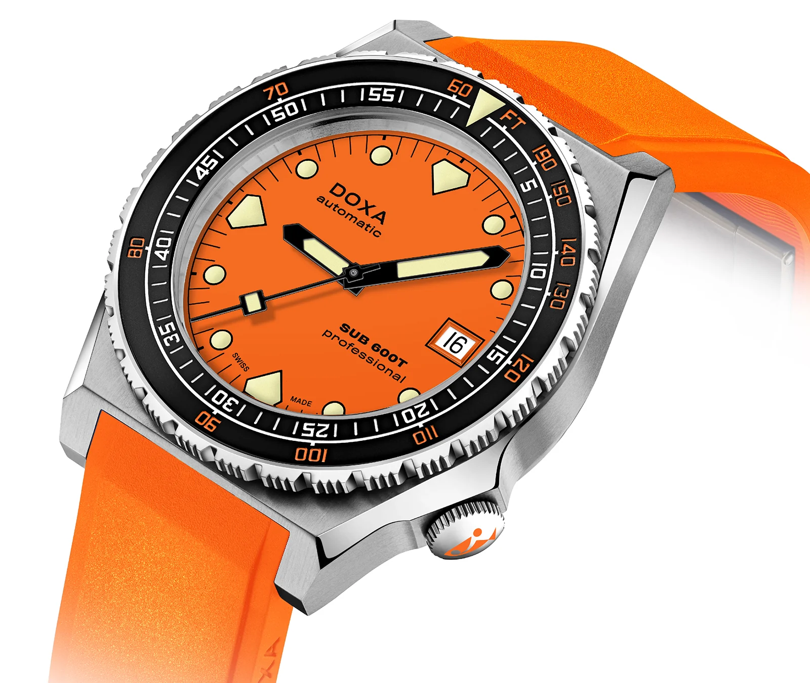 Doxa Watch SUB 600T Professional Rubber - Image 2
