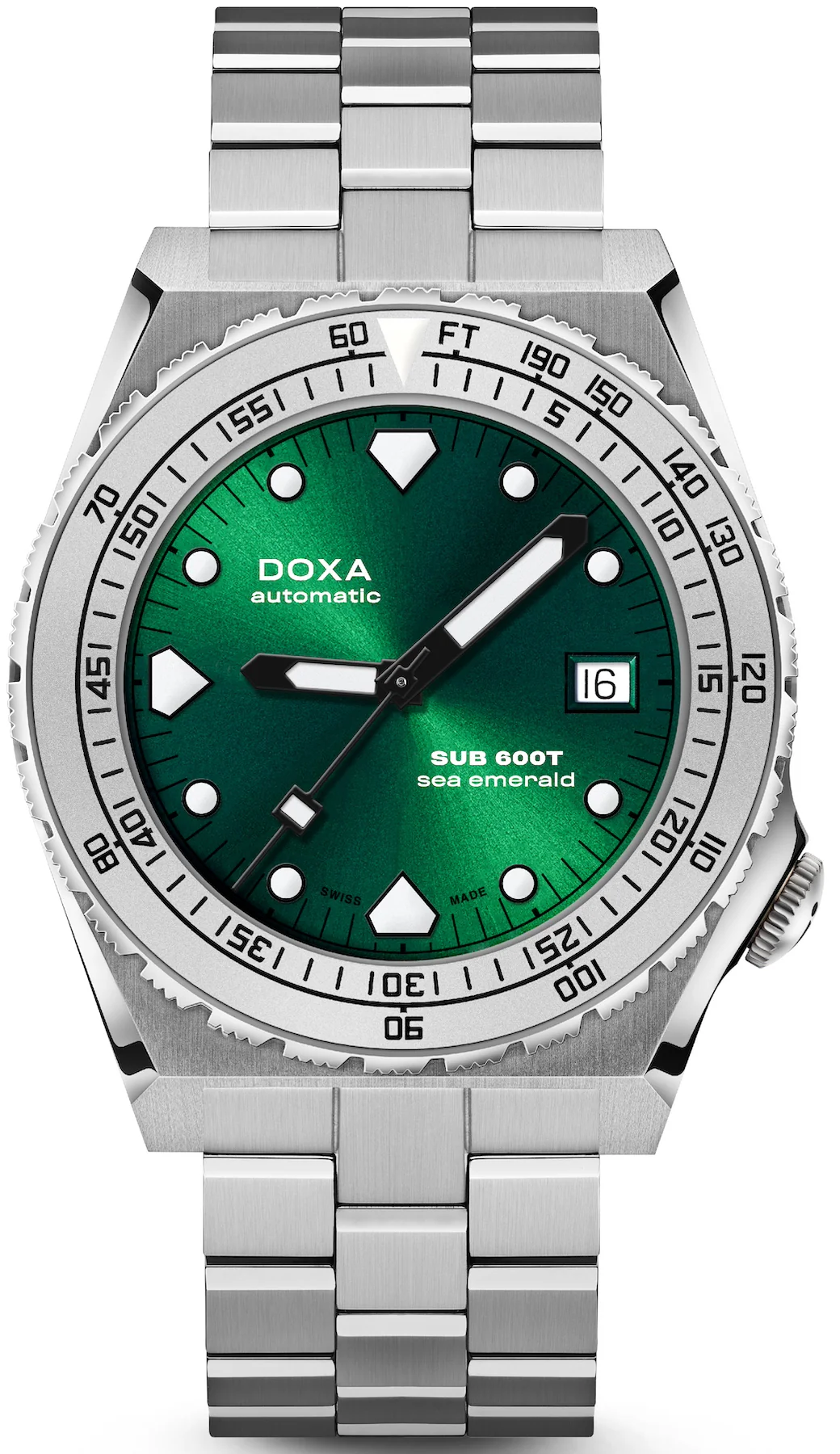 Doxa SUB 600T Sea Emerald Bracelet Watch