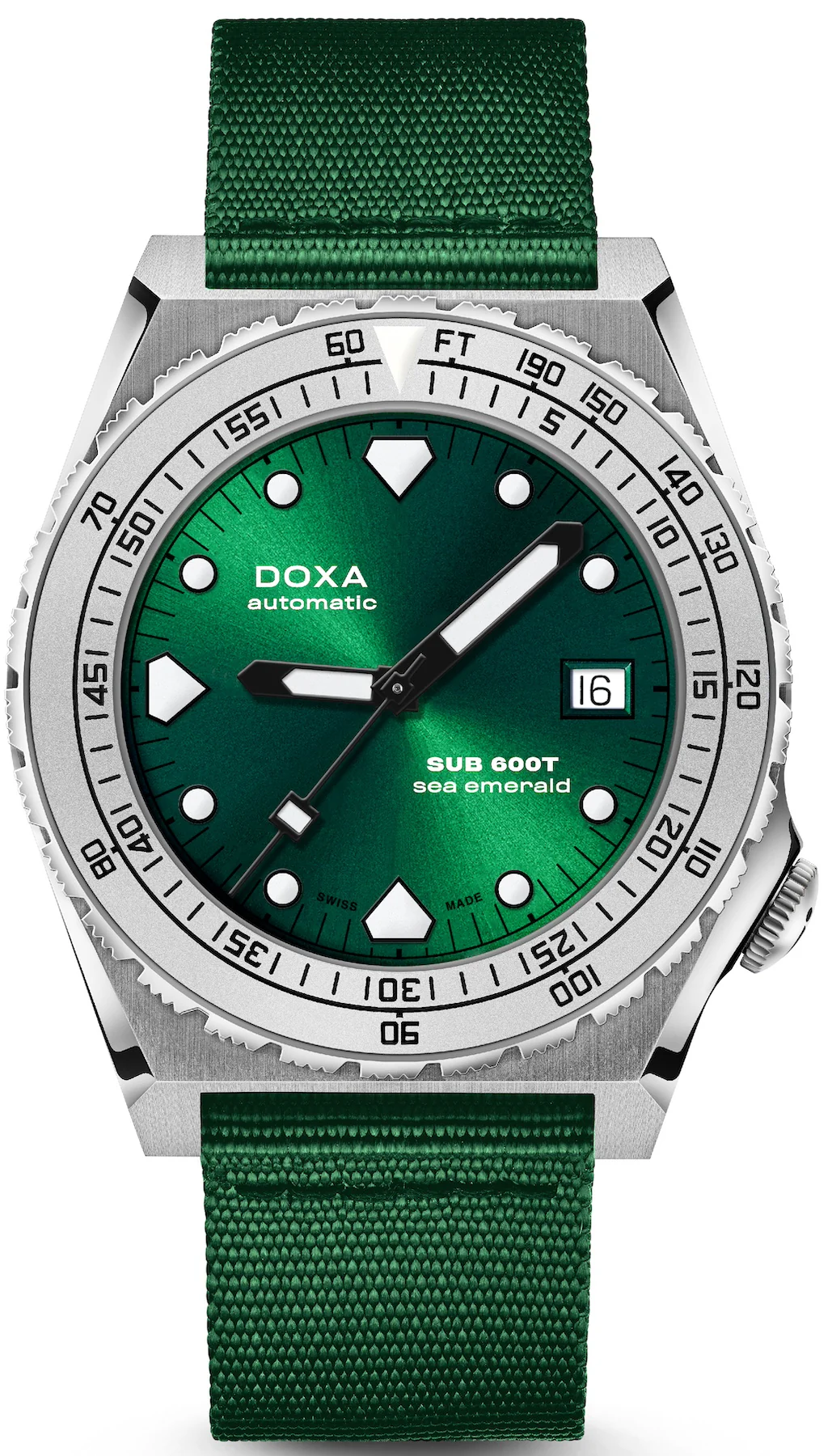 Doxa SUB 600T Sea Emerald Nato Watch