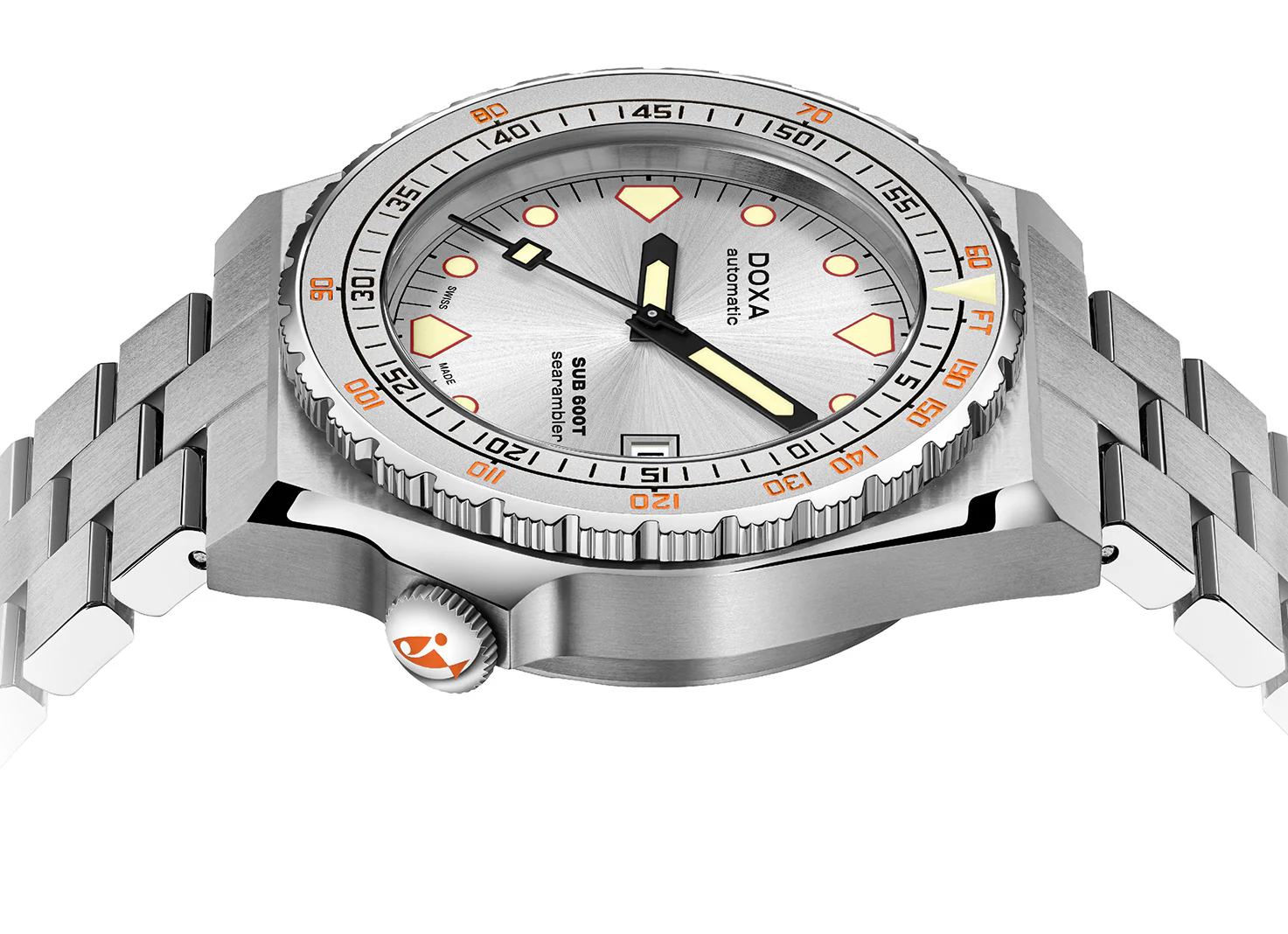 Doxa SUB 600T Searambler Bracelet Watch - Image 3