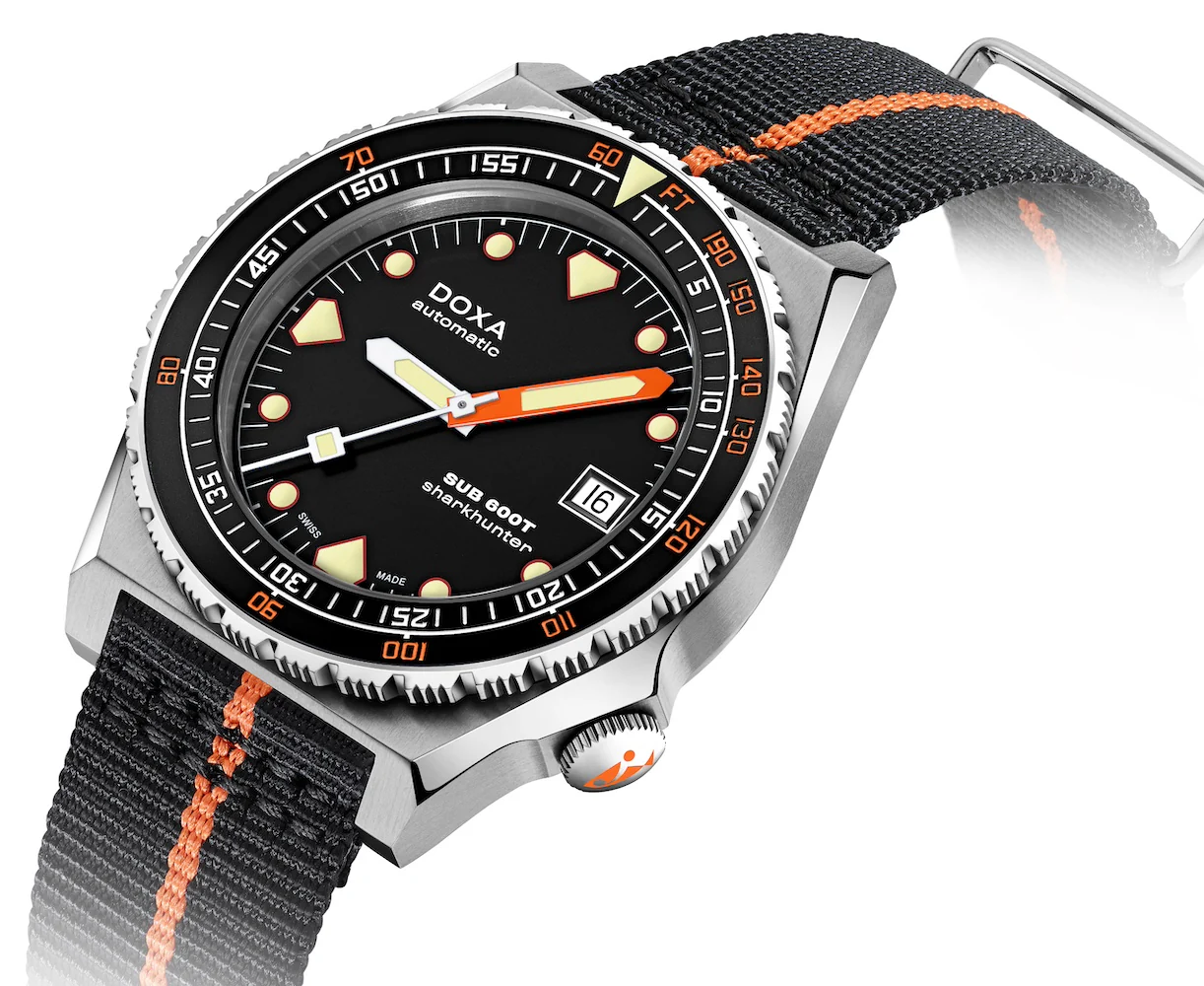 Doxa SUB 600T Sharkhunter Nato Watch - Image 2