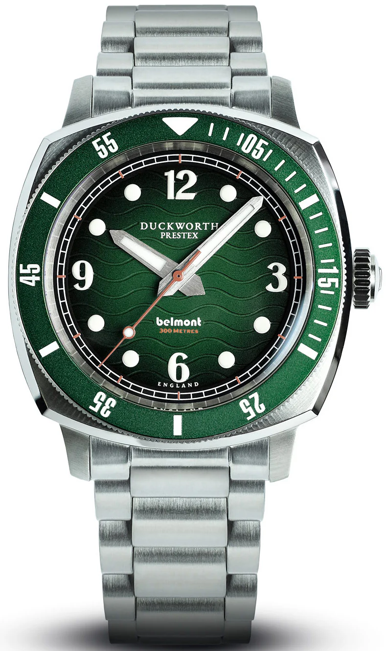 Duckworth Prestex Belmont Dive Green Bracelet Watch