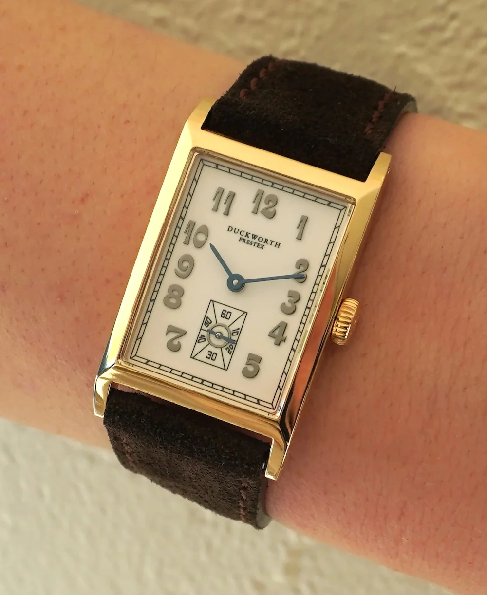 Duckworth Prestex Watch Centenary 18ct Gold Limited Edition - Image 4