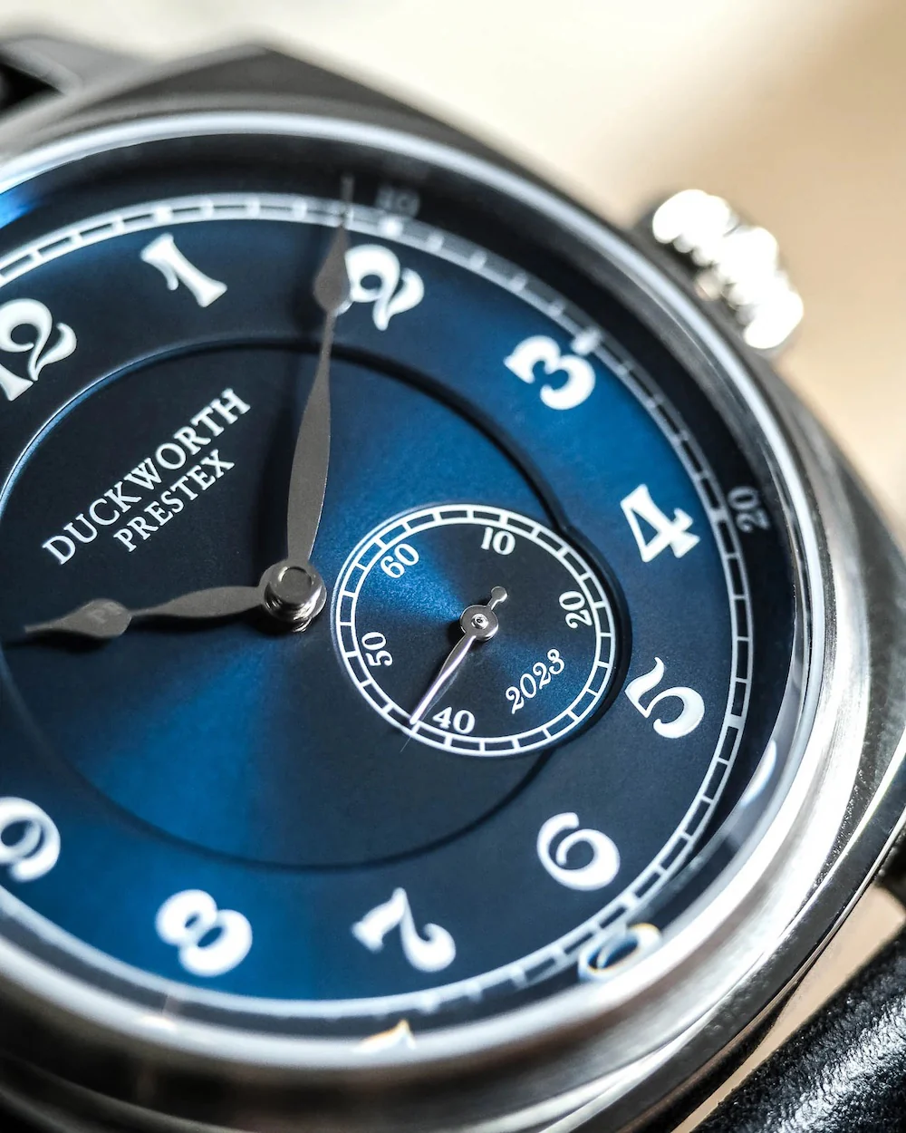Duckworth Prestex Coronation 2023 Midnight Blue Limited Edition Watch - Image 3