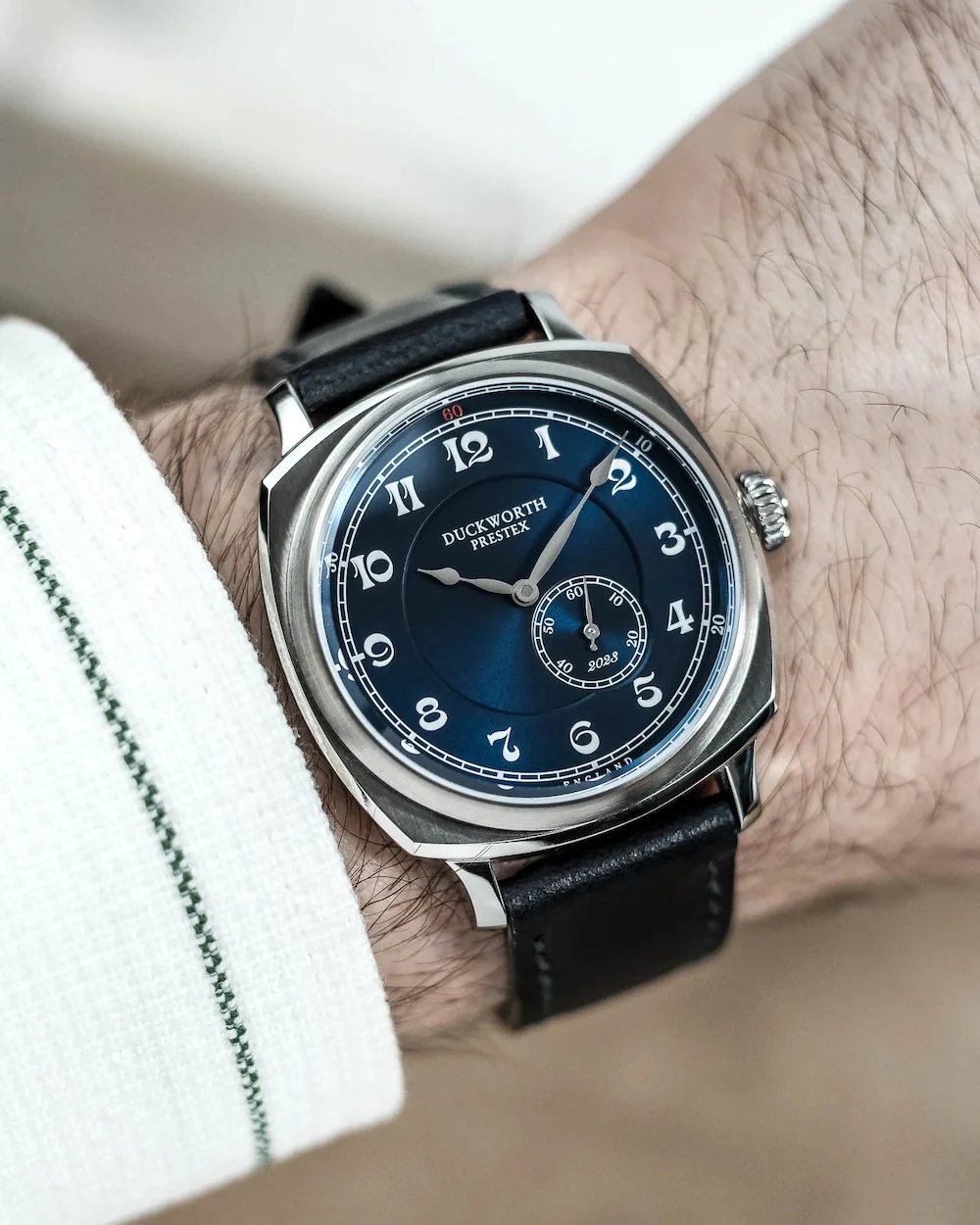 Duckworth Prestex Coronation 2023 Midnight Blue Limited Edition Watch - Image 6