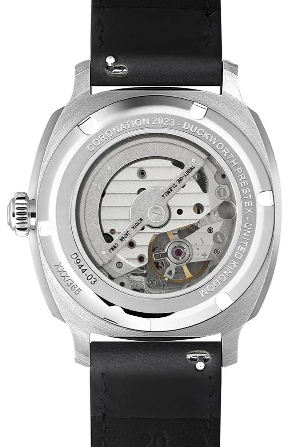 Duckworth Prestex Coronation 2023 Salmon Pink Limited Edition Watch - Image 2