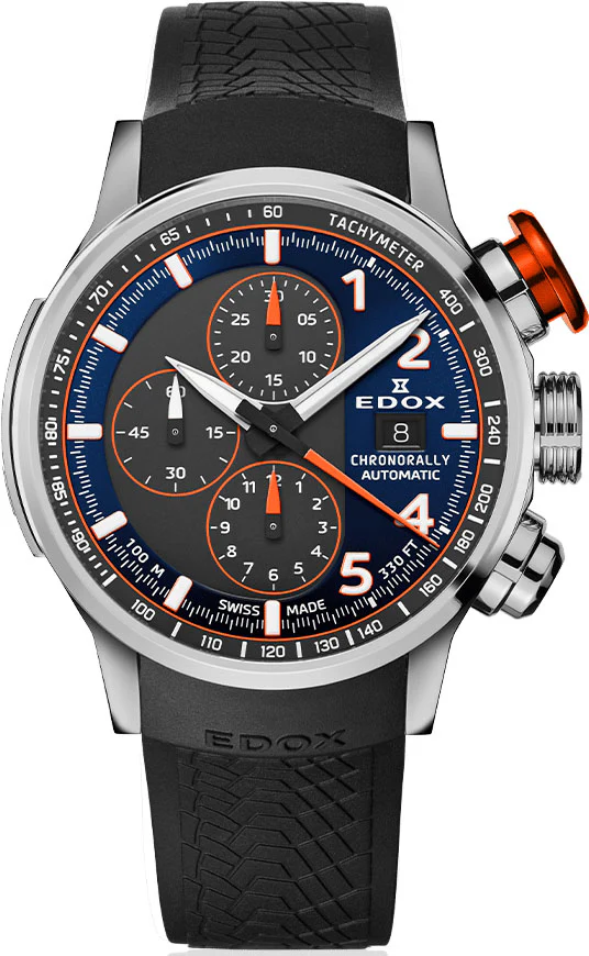 Edox Chronorally Chronograph Automatic Watch