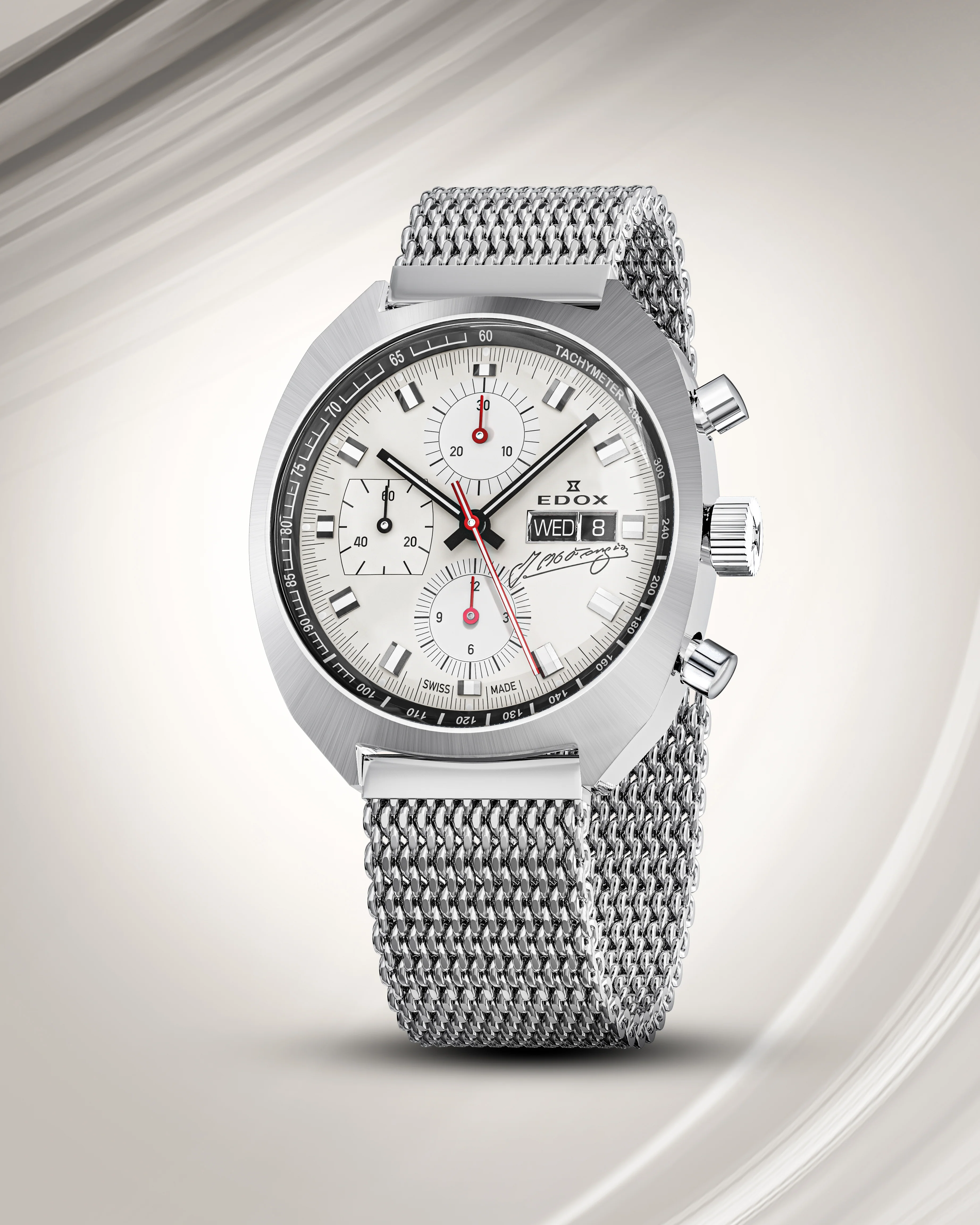 Edox Sportsman Fangio Limited Edition Watch - Image 7
