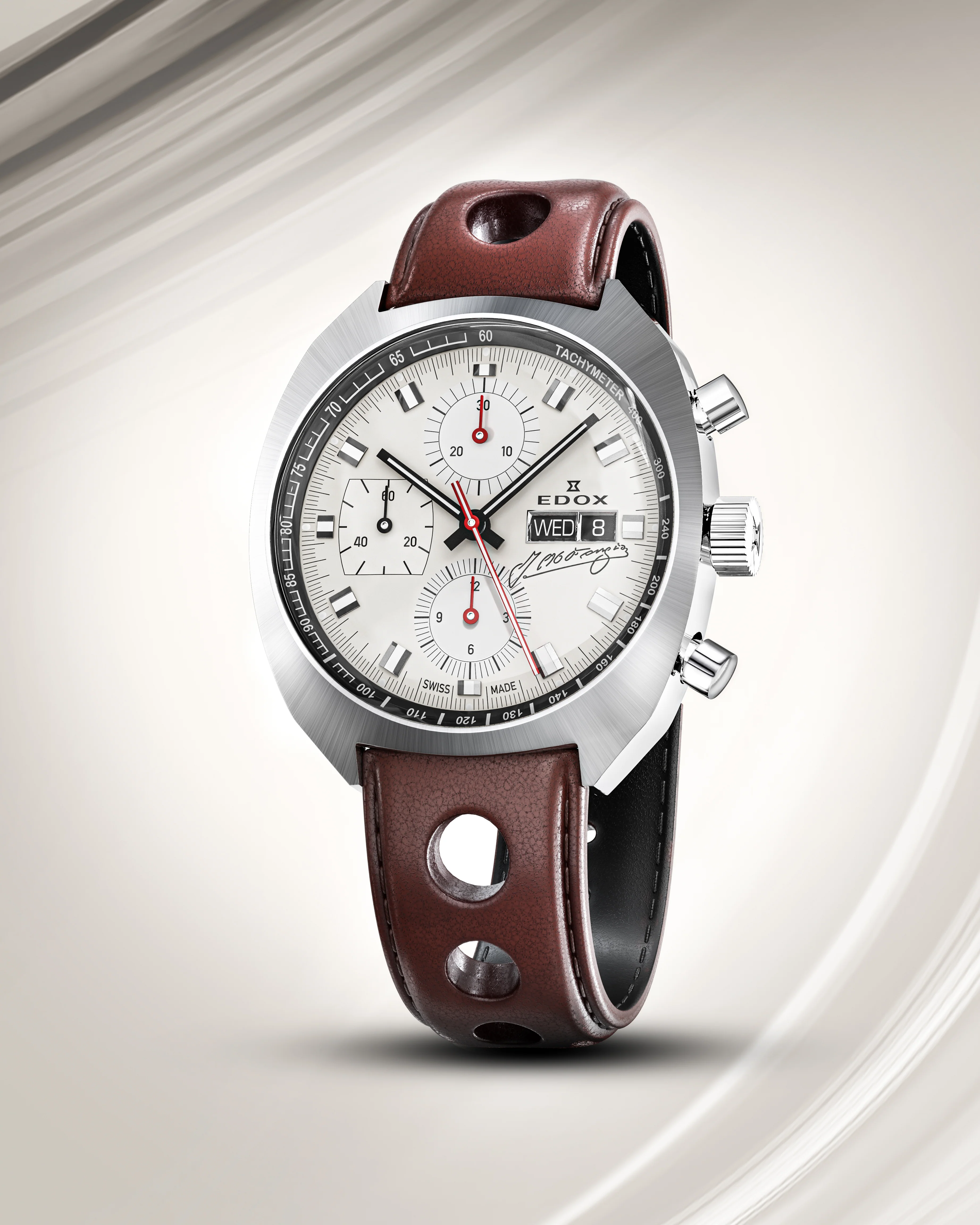 Edox Sportsman Fangio Limited Edition Watch - Image 8