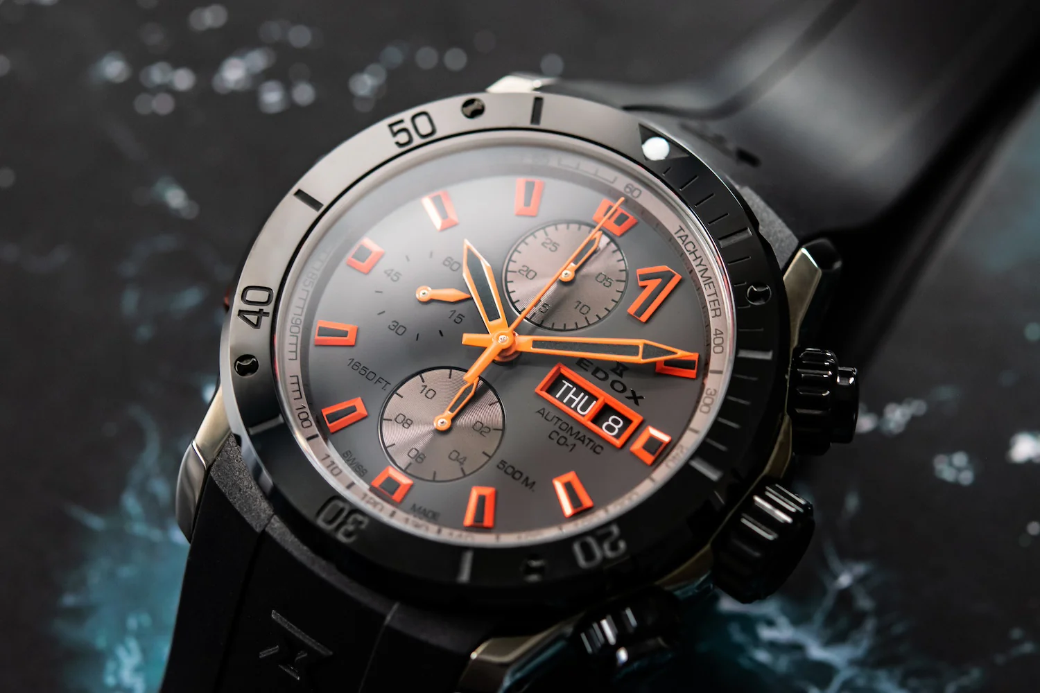 Edox CO-1 Automatic Chrono Watch - Image 3