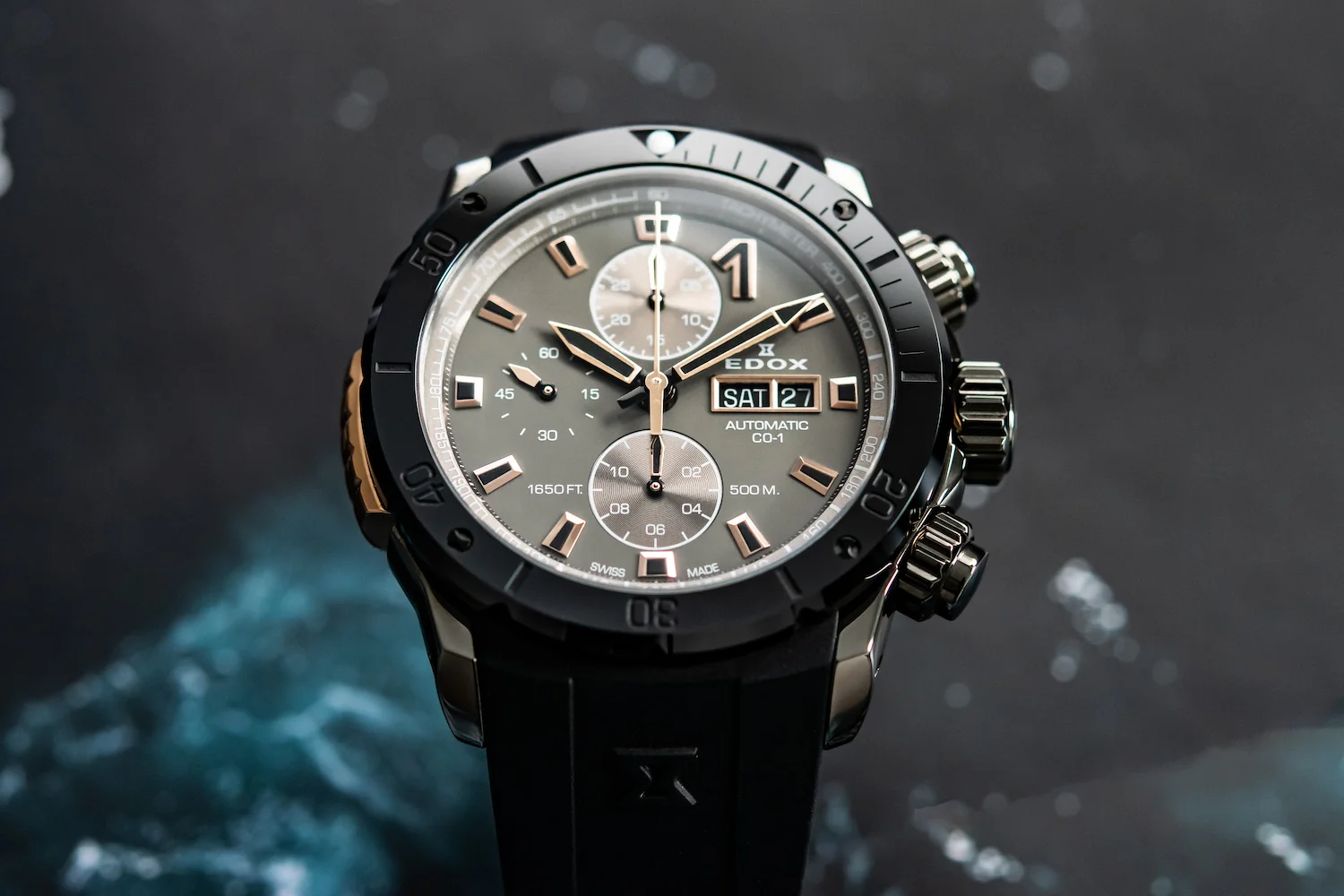 Edox CO-1 Automatic Chrono Watch - Image 5