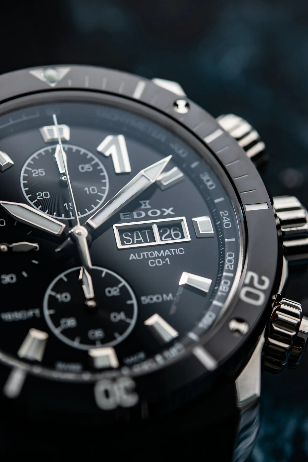 Edox CO-1 Automatic Chrono Watch - Image 4