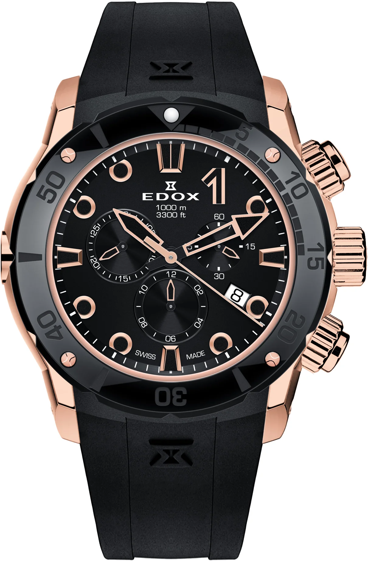Edox Watch CO-1 Chrono Quartz