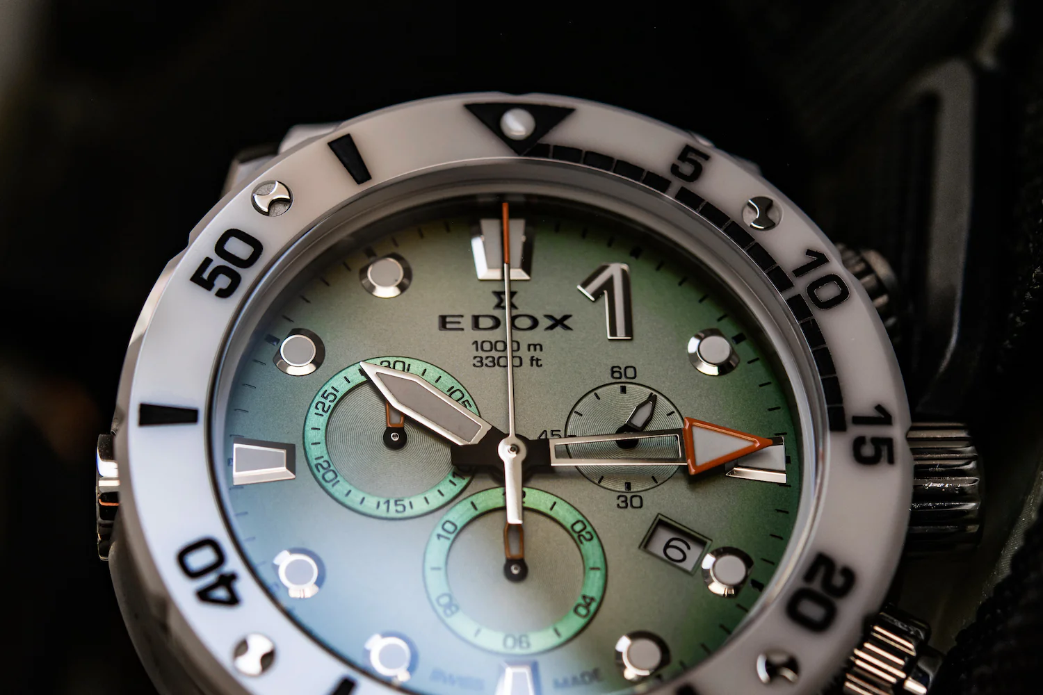Edox CO-1 Chrono Quartz Titanium Watch - Image 7
