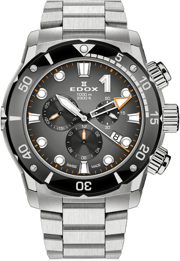 Edox CO-1 Chrono Quartz Titanium Watch