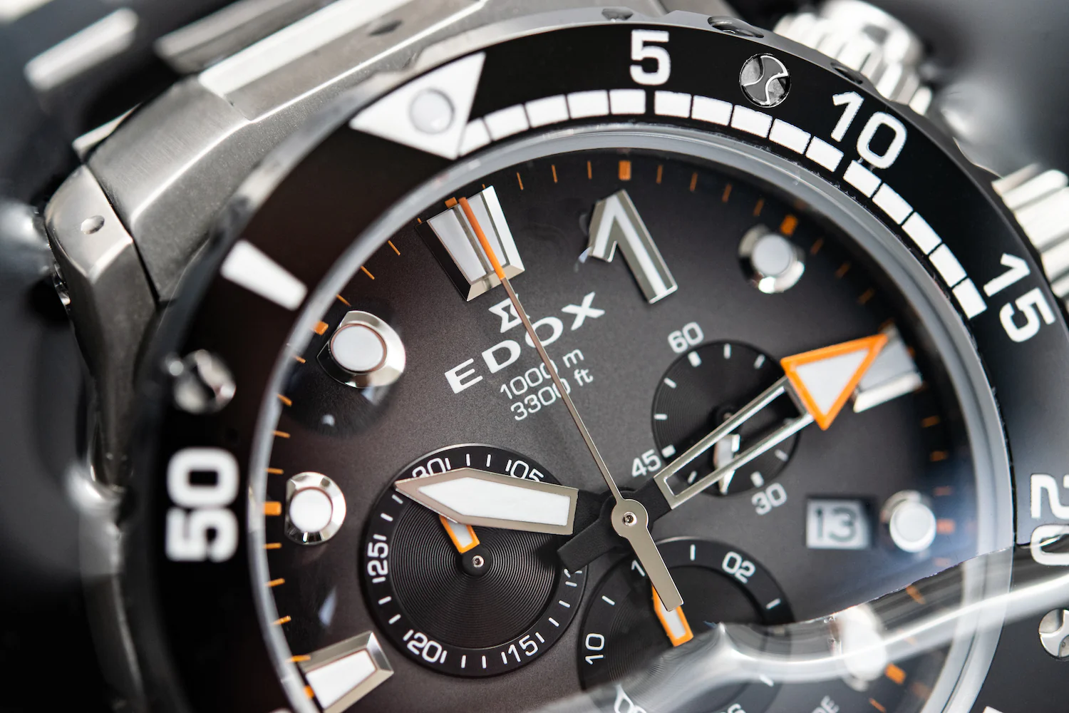 Edox CO-1 Chrono Quartz Titanium Watch - Image 3