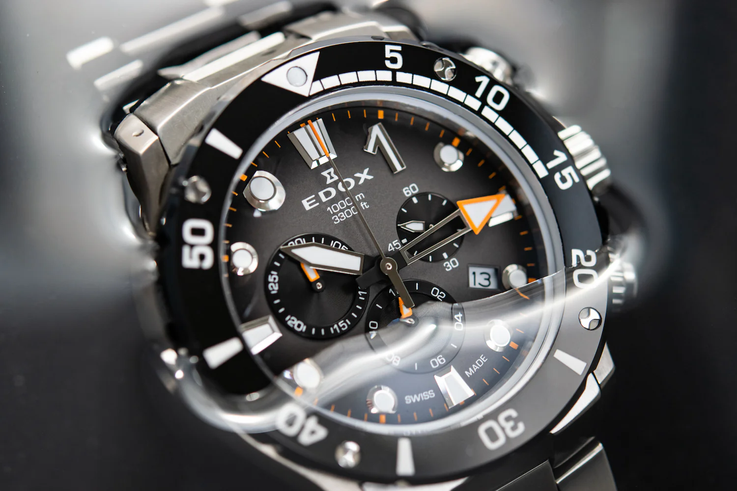 Edox CO-1 Chrono Quartz Titanium Watch - Image 4