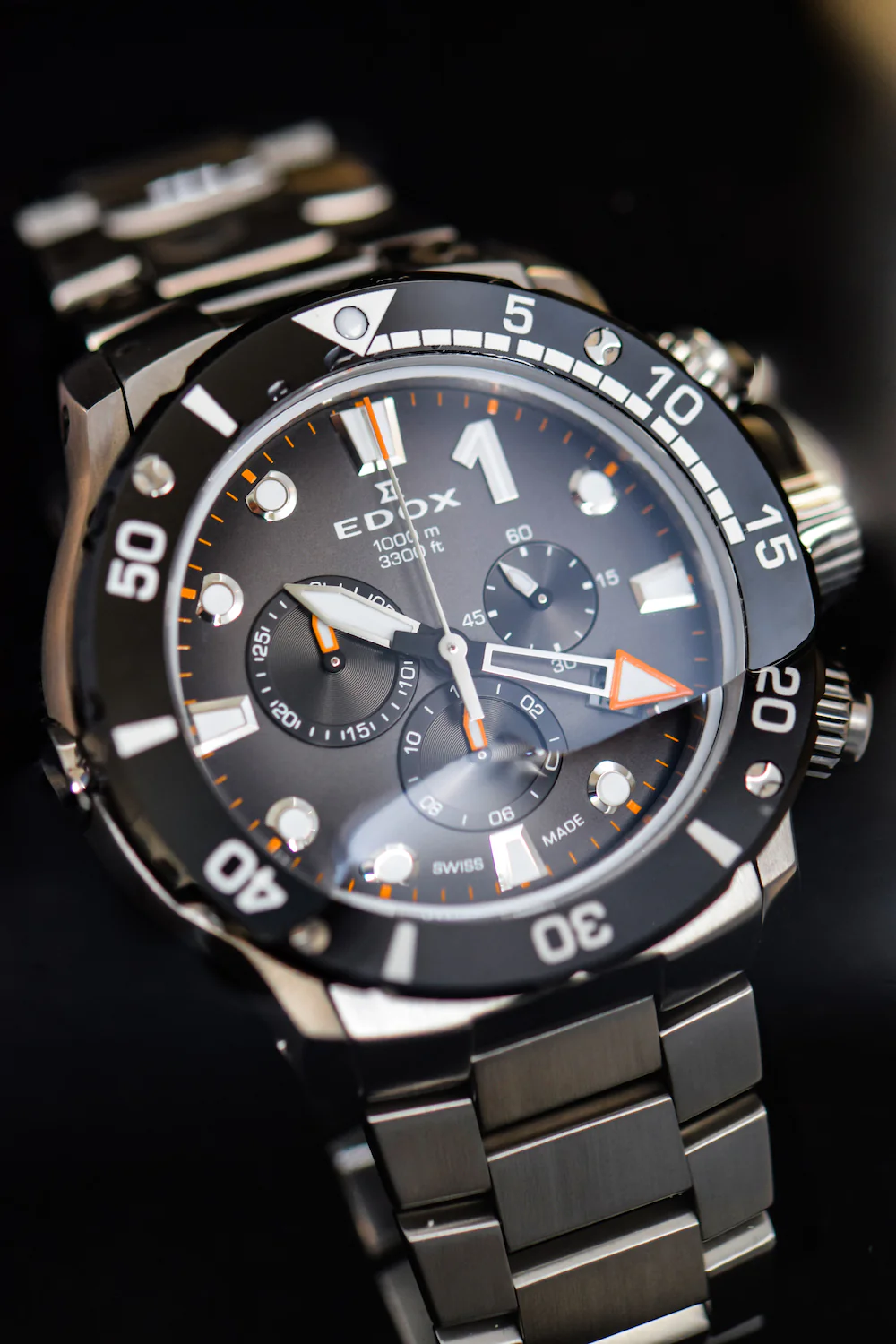 Edox CO-1 Chrono Quartz Titanium Watch - Image 7