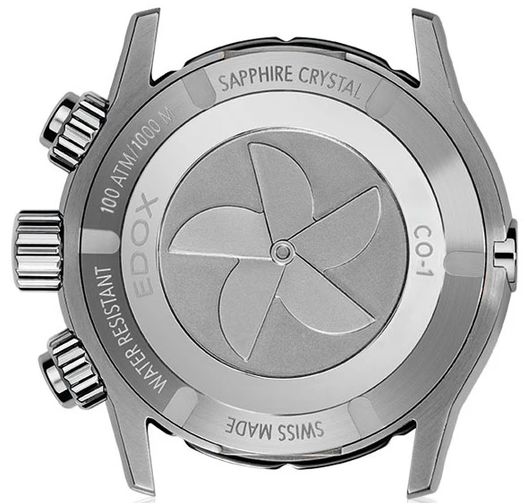 Edox CO-1 Chrono Quartz Titanium Mens Watch - Image 2