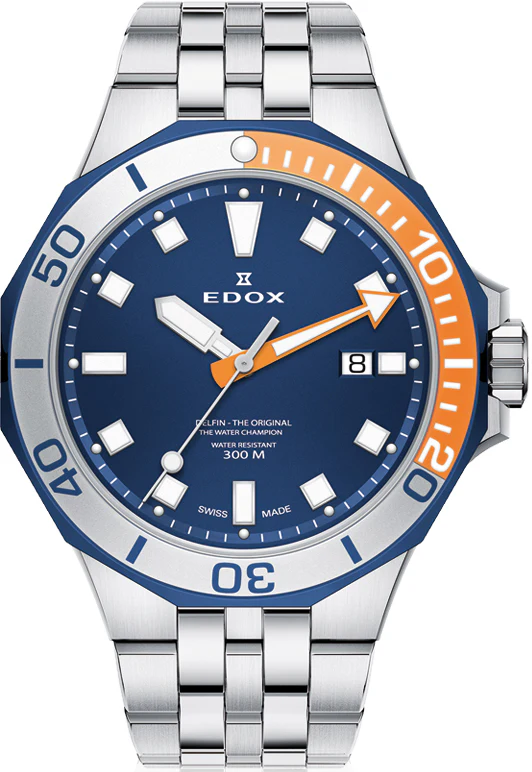 Edox Watch Delfin Diver 3 Hands