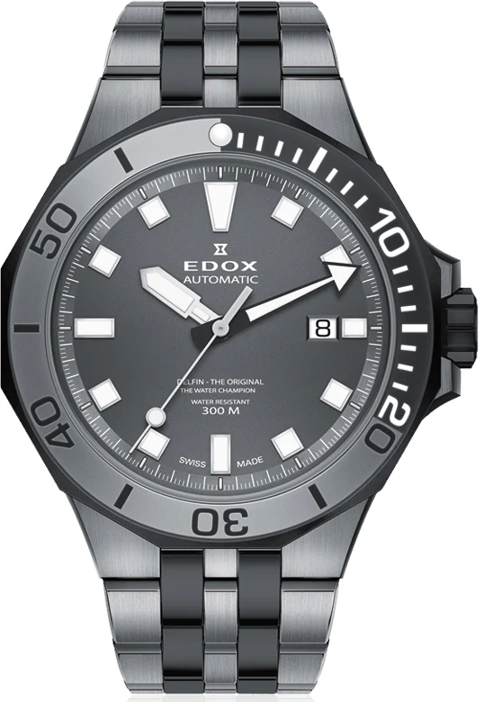 Edox Watch Delfin Diver 3 Hands