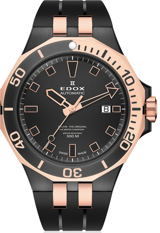 Edox Watch Delfin Diver 3 Hands