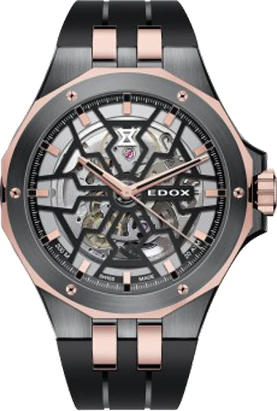 Edox Delfin Mecano 3 Hands Skeleton