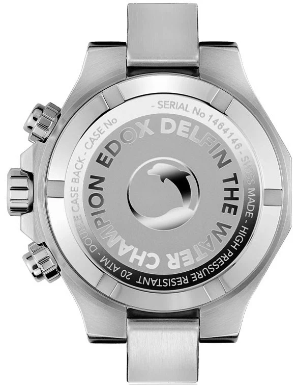 Edox Delfin The Original Chronograph Mens Watch - Image 2