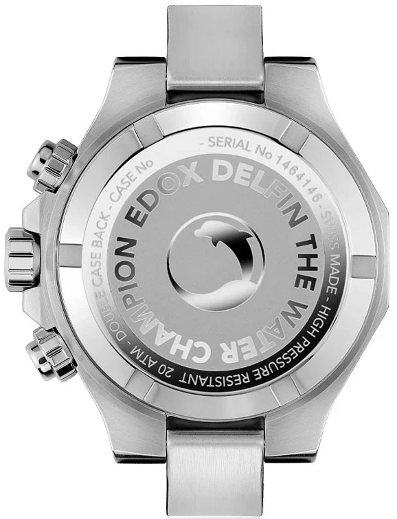 Edox Delfin The Original Chronograph Mens Watch - Image 2