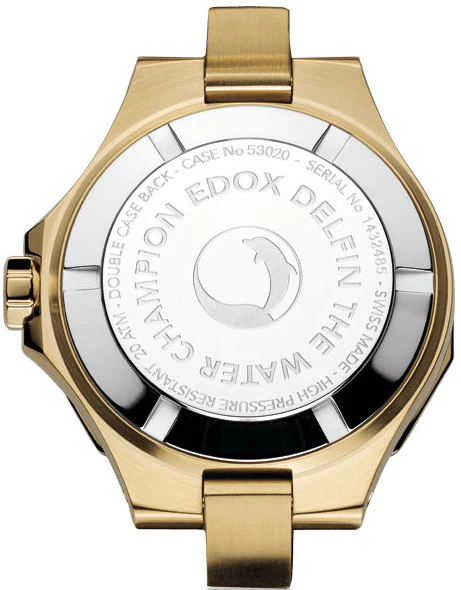 Edox Delfin The Original Lady Quartz 3 Hands Watch - Image 2