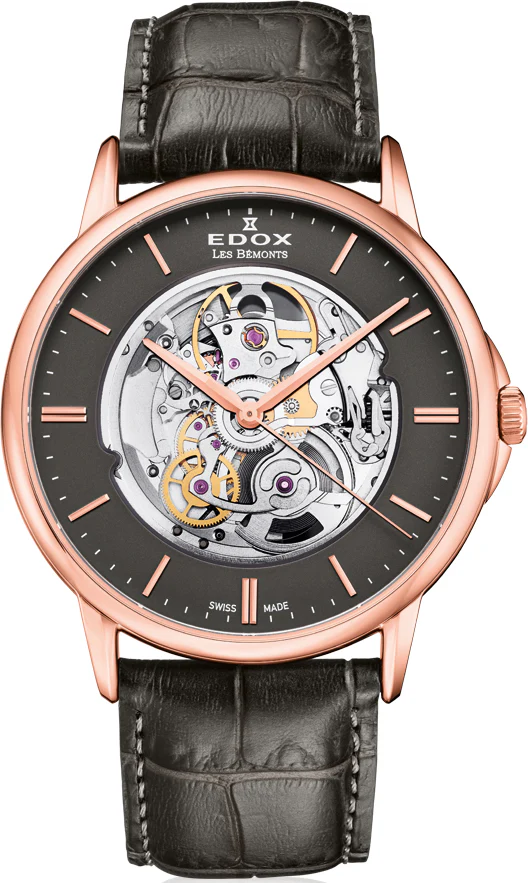 Edox Watch Les Bemonts Automatic Skeleton