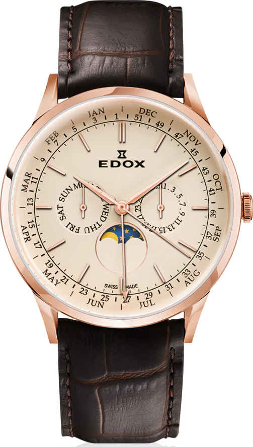 Edox Watch Les Vauberts