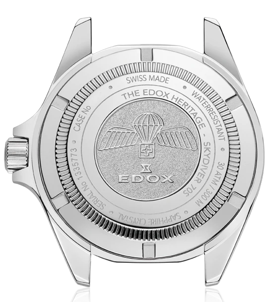 Edox Watch Skydiver 70's Automatic 3 Hands D - Image 2