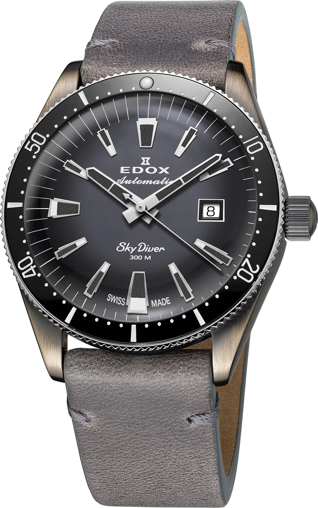 Edox SkyDiver Date Automatic Watch