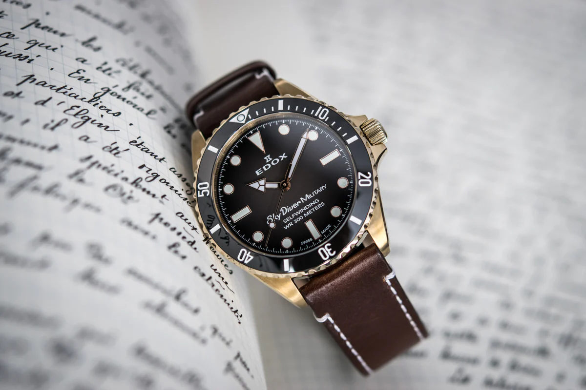 Edox Watch Skydiver Military Limited Edition - Image 10