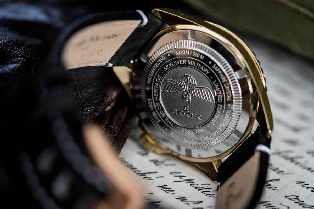 Edox Watch Skydiver Military Limited Edition - Image 14