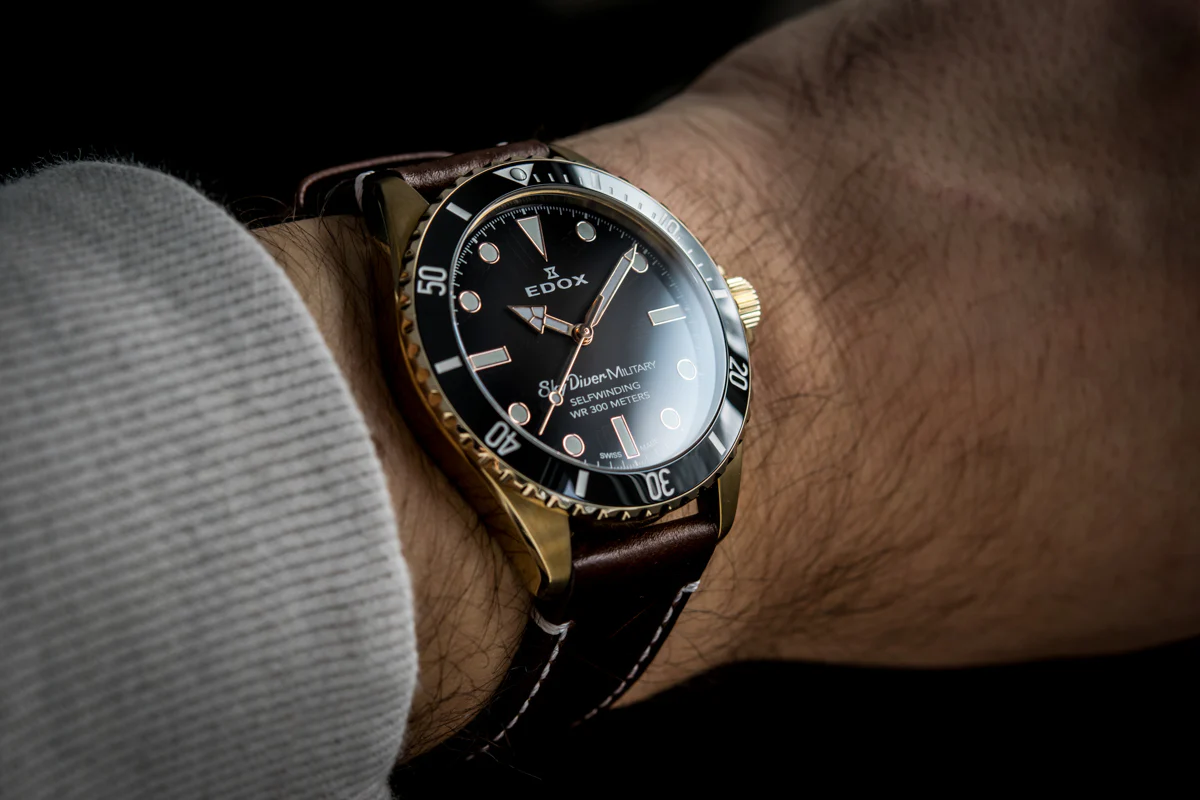 Edox Watch Skydiver Military Limited Edition - Image 5