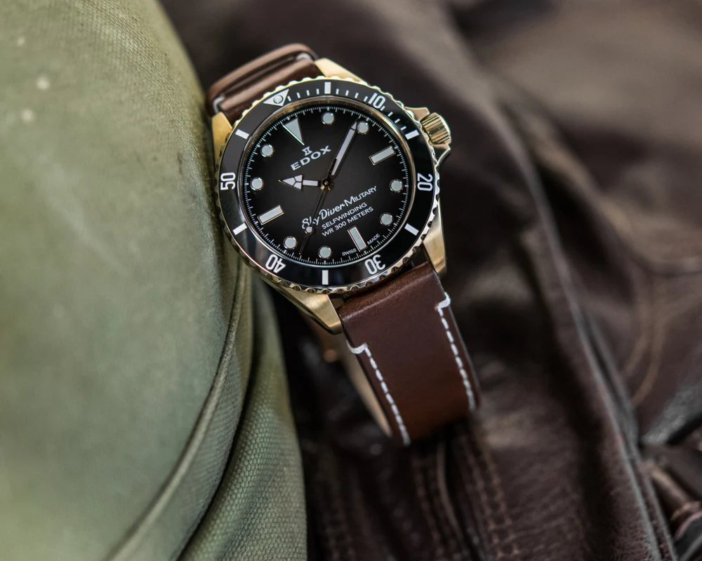Edox Watch Skydiver Military Limited Edition - Image 6