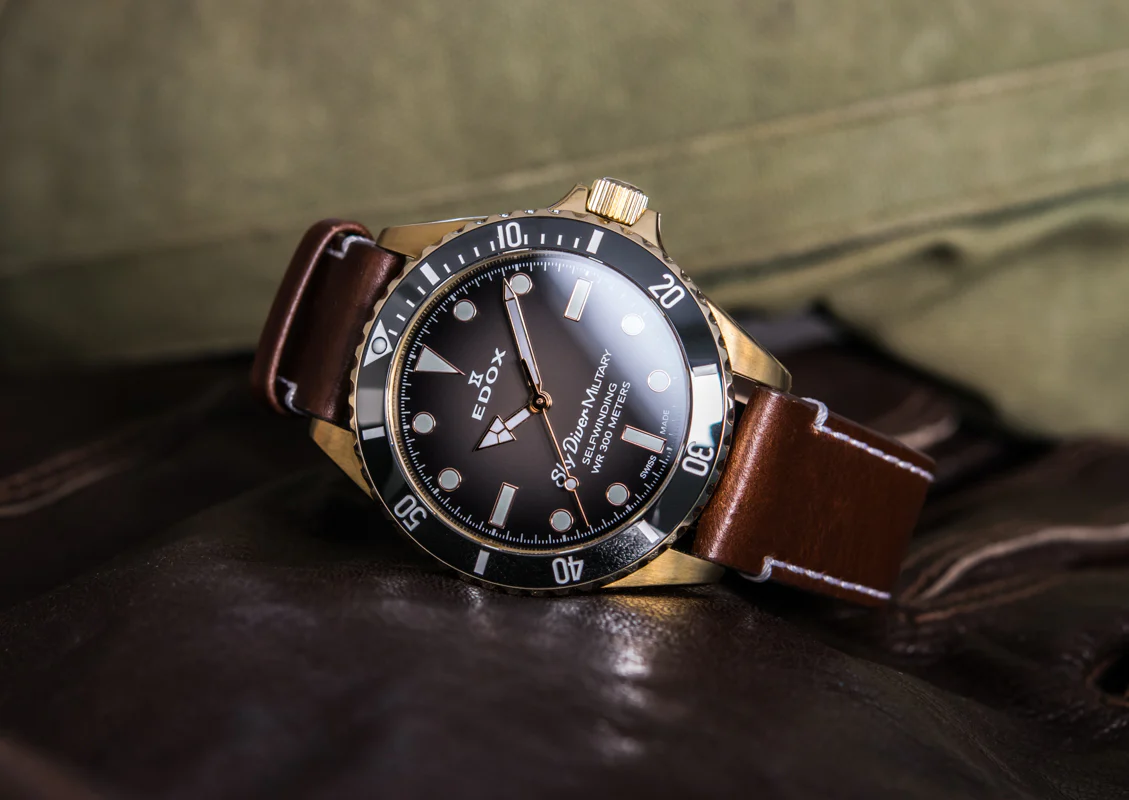 Edox Watch Skydiver Military Limited Edition - Image 8
